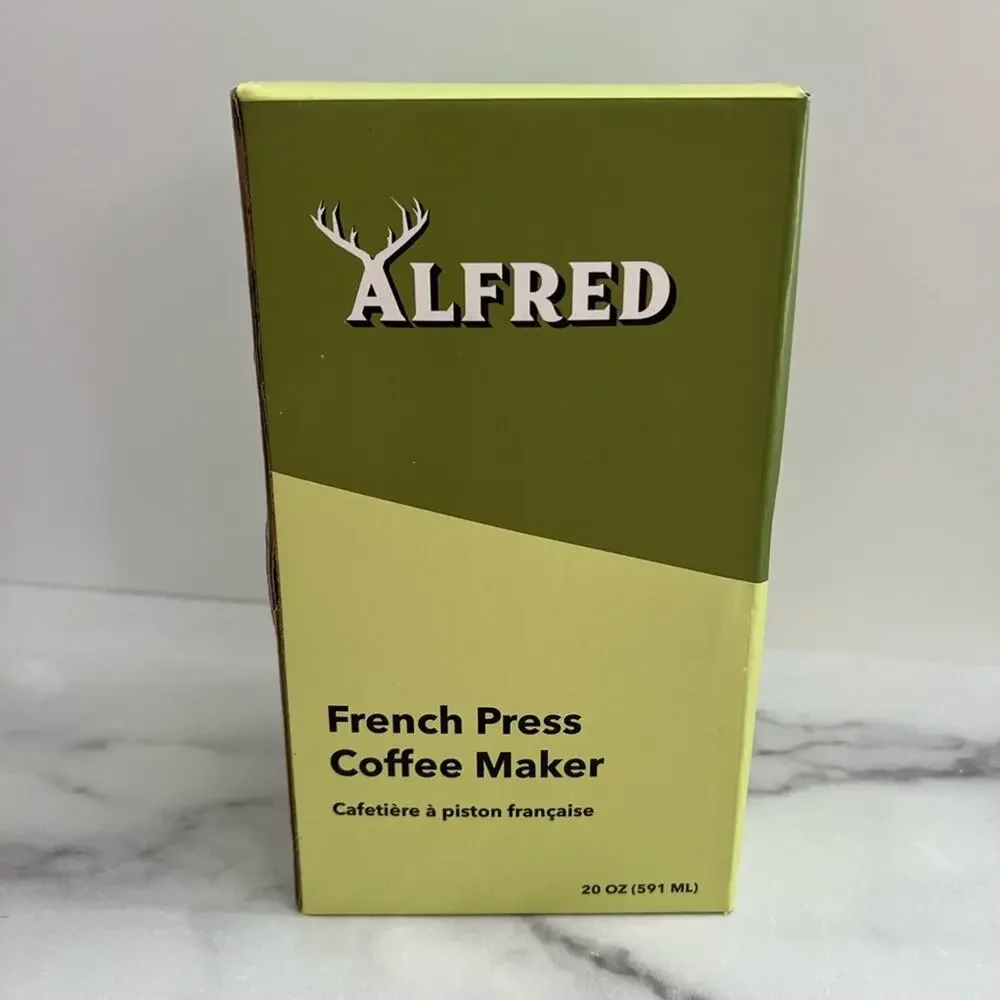 Alfred But First Coffee Press, New In Box